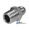 A & I Products Straight Connector JIC Male-NPTF Male, 2 pk 1.75" x4" x1.75" A-2404-06-06 - alternate 4